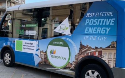 Un autobús elèctric en fase de proves/ Roger Benet